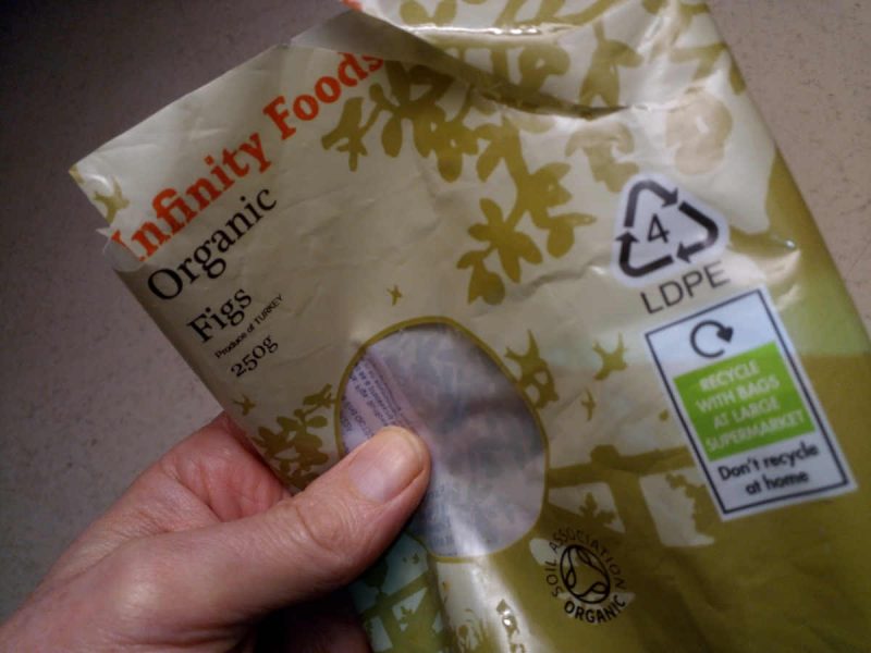 Photo of Infinity Foods LDPE packaging